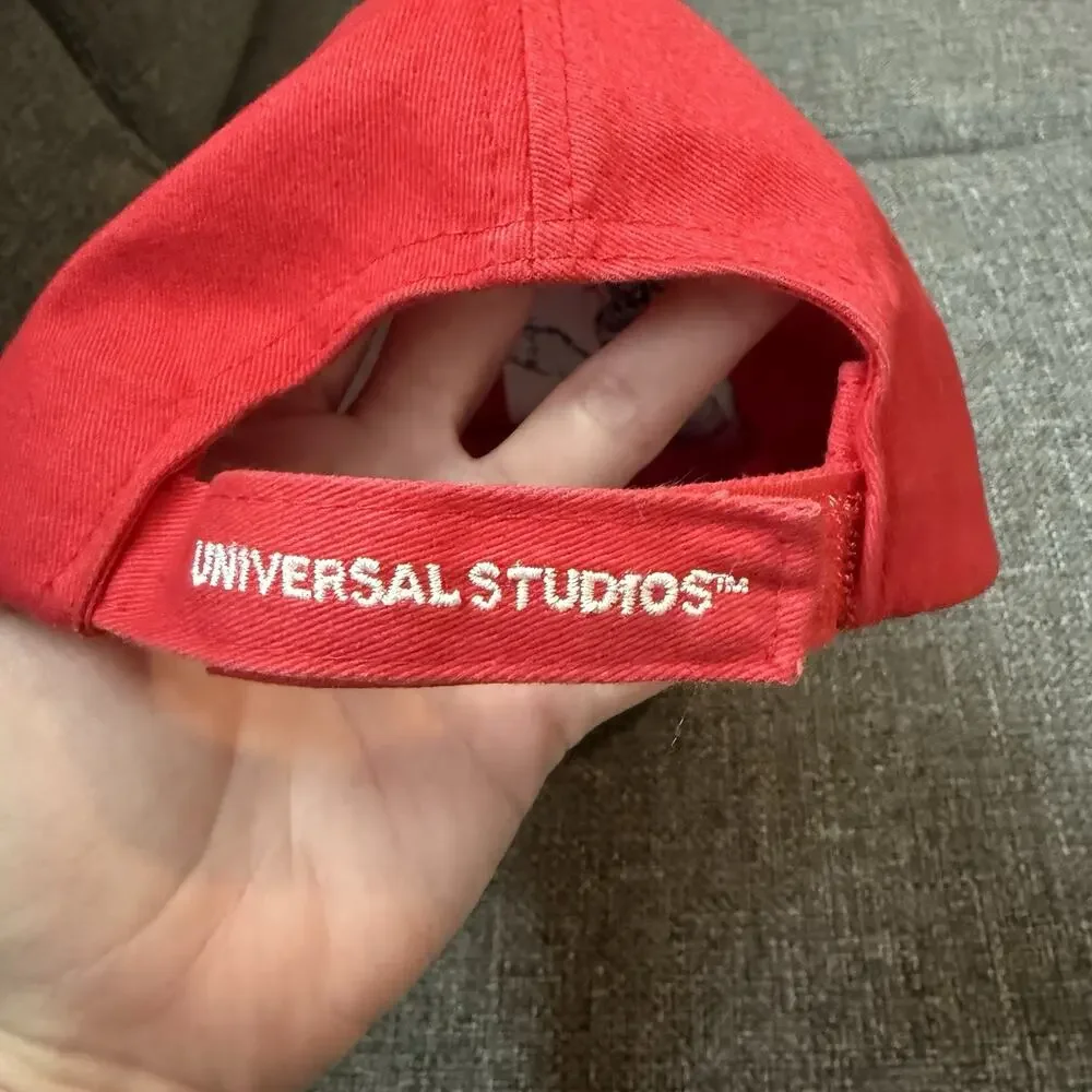 Y2K Spider-Man Cap Baseball Hat Marvel Universal Studios Embroidered Adjustable